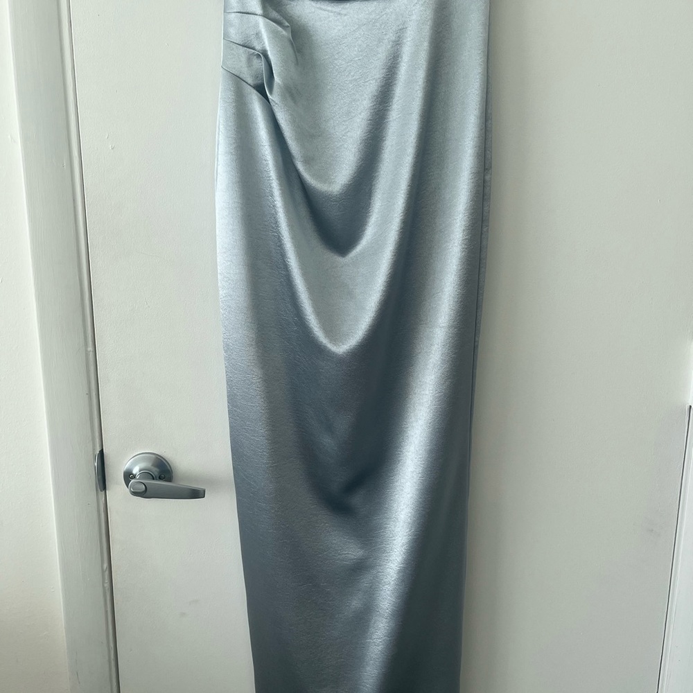 Adrianna Papell Satin Dress - Picture 3 of 8